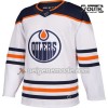 Kinder Eishockey Edmonton Oilers Trikot Blank Adidas Weiß Authentic